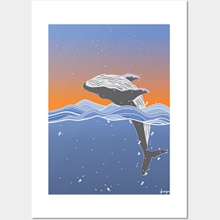 A Whales Posters and Art